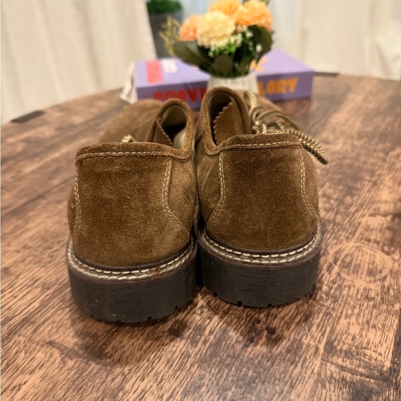 Spieth & Wendy Brown Suede Oxford Shoes with Classic Design - Picture 5 of 8